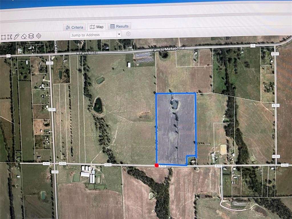 32.7 Acres of Land for Sale in Sulphur Springs, Texas