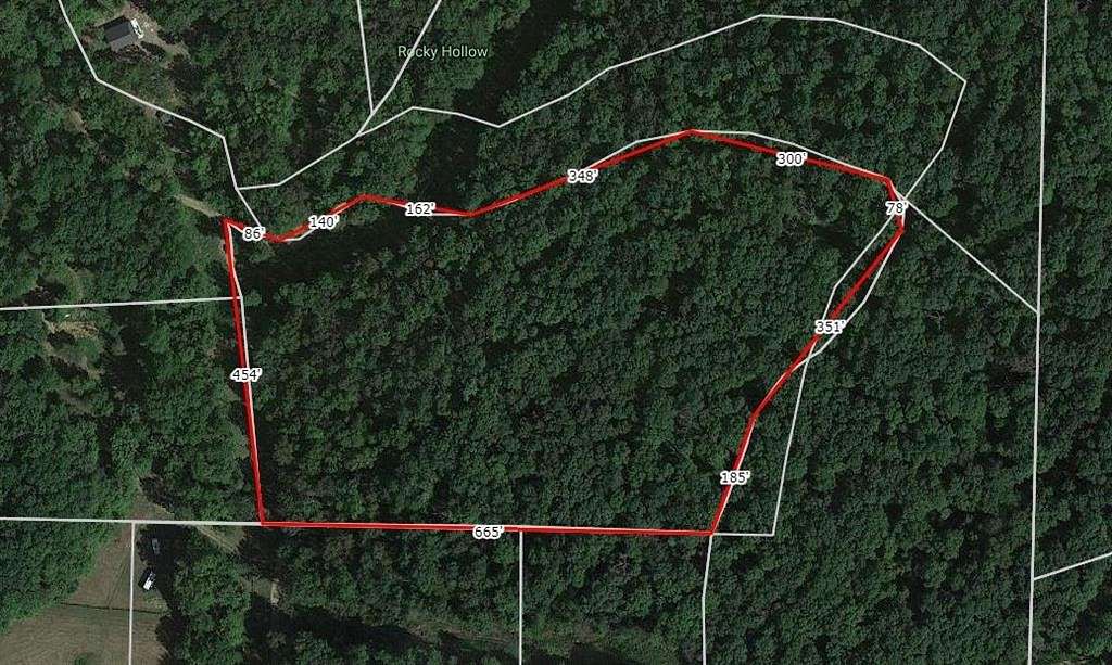 10 Acres of Recreational Land for Sale in Crosses, Arkansas