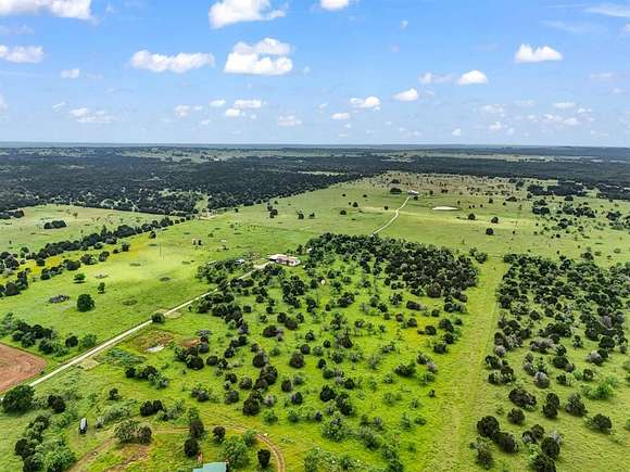43.8 Acres of Agricultural Land with Home for Sale in Graford, Texas