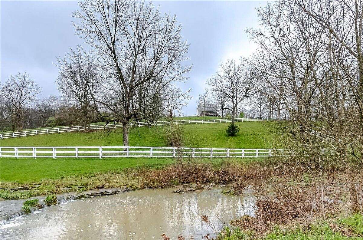 25.3 Acres of Agricultural Land with Home for Sale in Sadieville, Kentucky