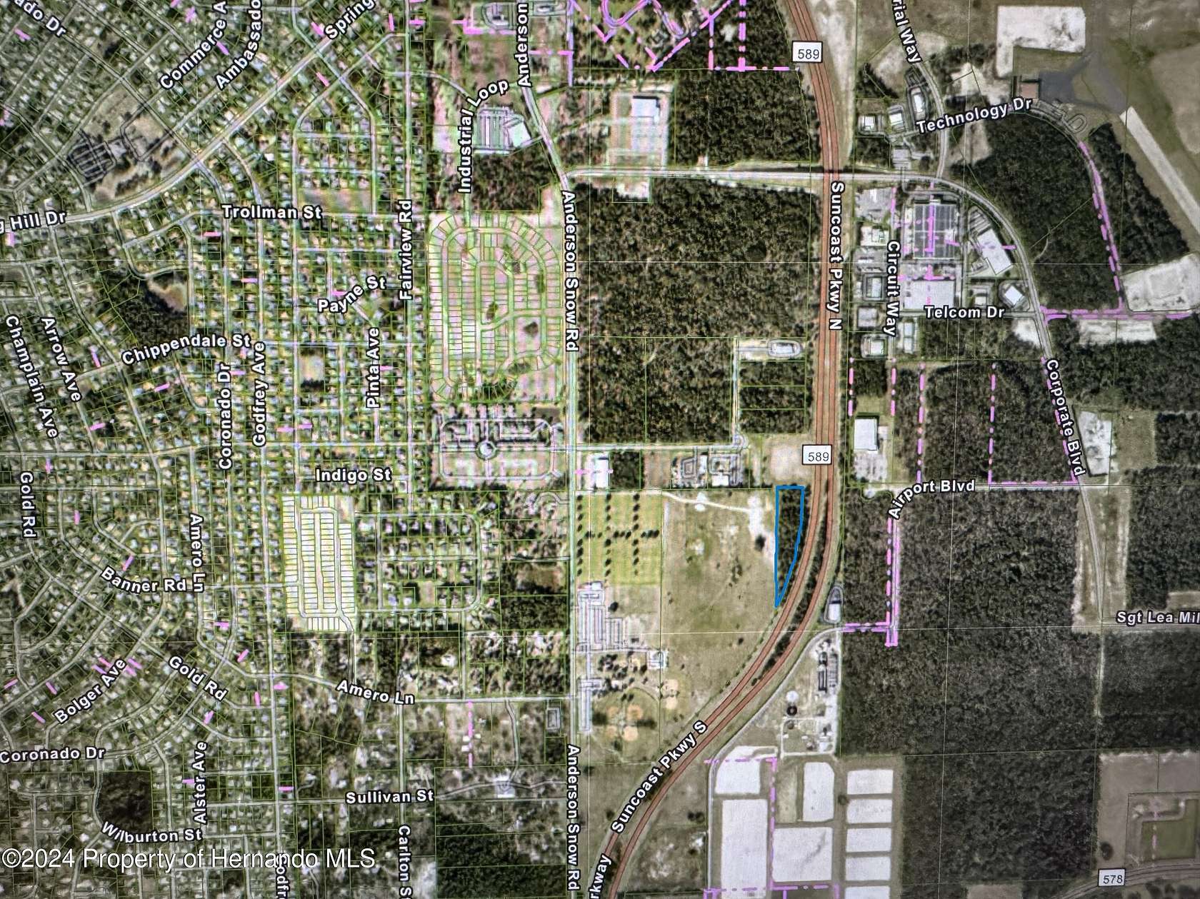 4.9 Acres of Land for Sale in Spring Hill, Florida
