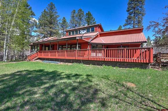 3 Acres of Residential Land with Home for Sale in Pagosa Springs, Colorado