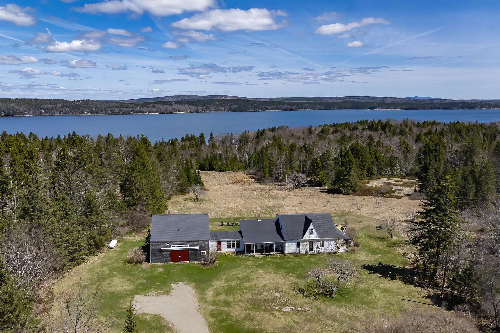 16.6 Acres of Land with Home for Sale in Deer Isle, Maine
