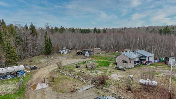 10.3 Acres of Land with Home for Sale in Albion, Maine