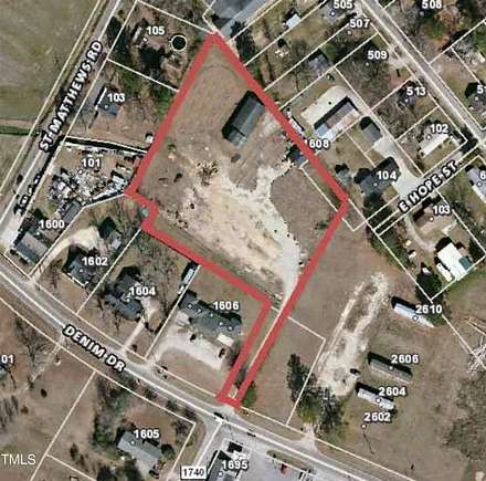 2.5 Acres of Residential Land for Sale in Dunn, North Carolina