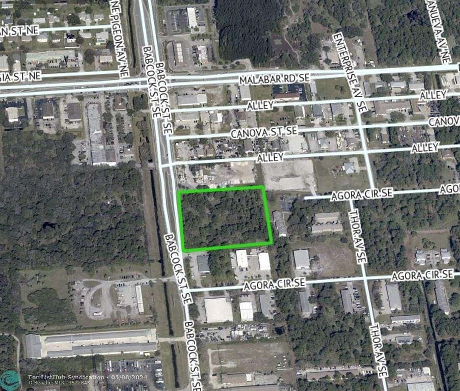 4.2 Acres of Commercial Land for Sale in Palm Bay, Florida