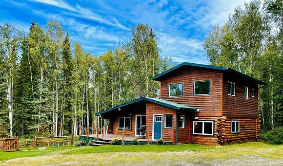 4 Acres of Residential Land with Home for Sale in Fairbanks, Alaska