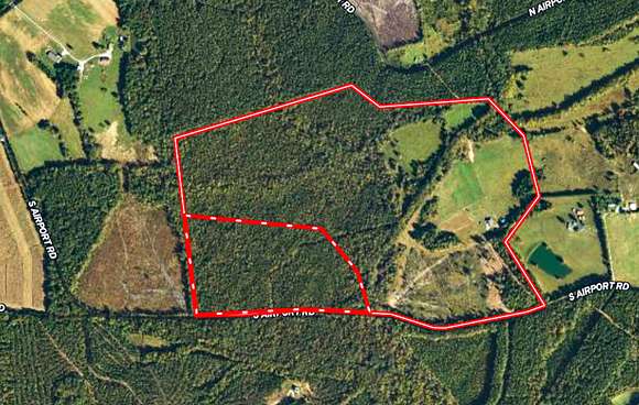187 Acres of Recreational Land with Home for Sale in Farmville, Virginia