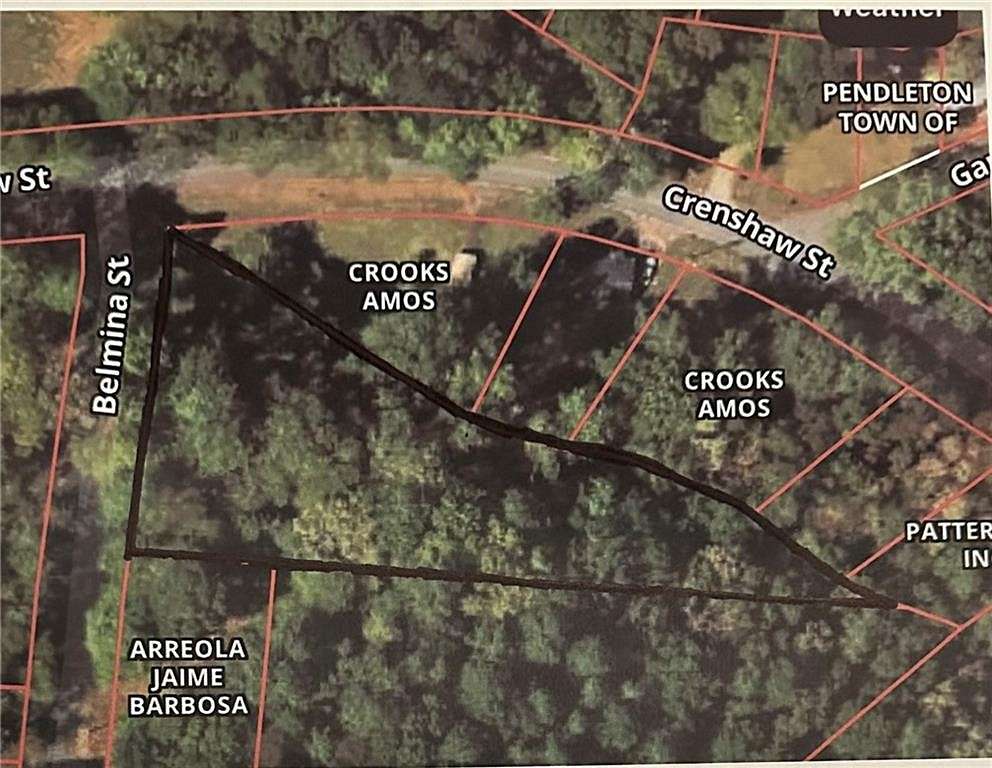 0.89 Acres of Residential Land for Sale in Pendleton, South Carolina