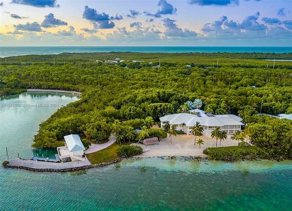 14.5 Acres of Land with Home for Sale in Key Largo, Florida